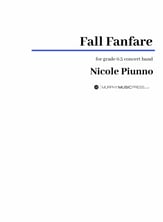 Fall Fanfare Concert Band sheet music cover